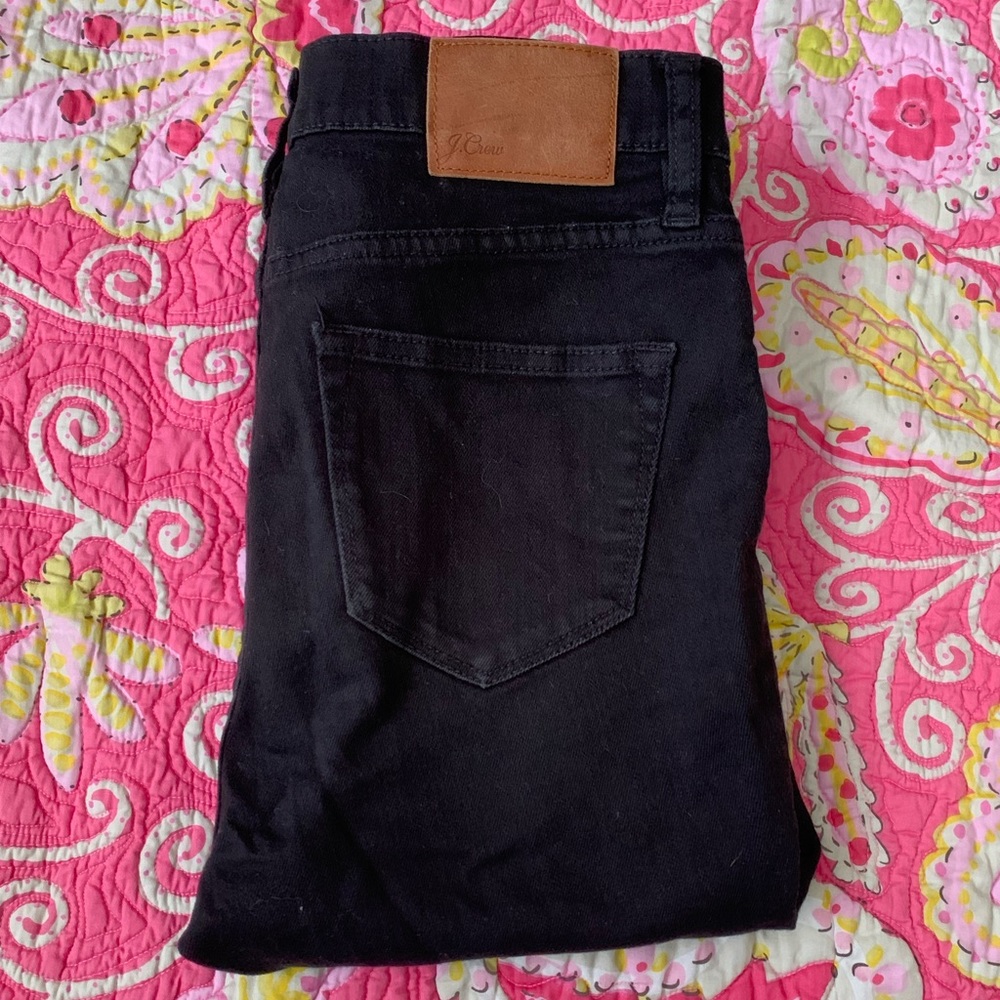J. Crew Distressed Lookout High Rise Skinny